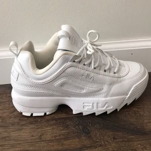 Fila Disruptor II White/White